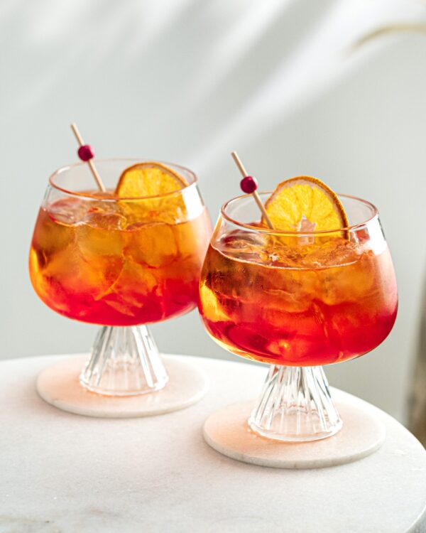 matrie Goblet Cocktail Glasses – Set of 4 Elegant Stemmed Glasses (17 oz) - Image 5