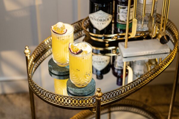 matrie Gatsby Highball Glasses – Set of 4 Vintage-Inspired 14 oz Tumblers - Image 5
