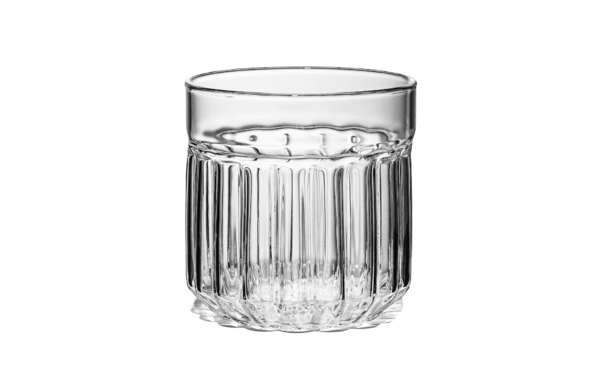 matrie Lowball Cocktail Glasses – Set of 4 Modern Whiskey Tumblers (10 oz)
