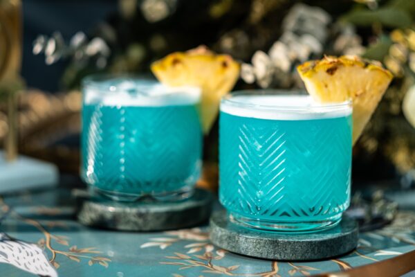 matrie Vintage Lowball Glasses – Set of 4 Retro Cocktail Tumblers (11 oz) - Image 8