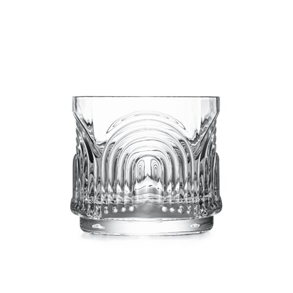 matrie Retro Lowball Glasses – Set of 4 Vintage-Inspired 9 oz Tumblers - Image 3