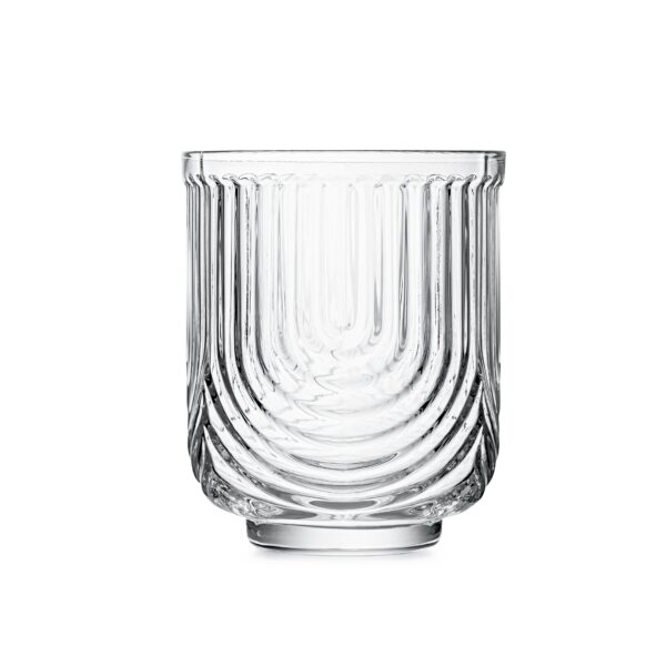 matrie Gatsby Lowball Glasses – Set of 4 Vintage-Inspired 13 oz Tumblers