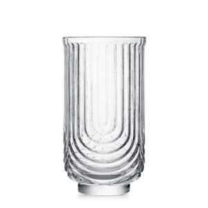 matrie Gatsby Highball Glasses – Set of 4 Vintage-Inspired 14 oz Tumblers
